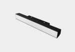 4000K Black Magnetic Track Flood Light 120deg Waterproof