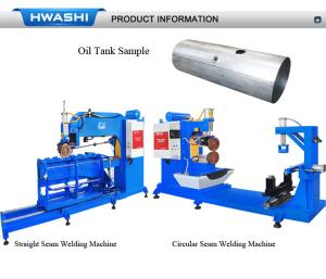 China Stainless Steel Flange Seam Welding Machine Automatic Hwashi One Year Warranty factory