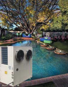 China High Power 35KW Swimming Pool Inverter Heat Pump Side Discharge factory