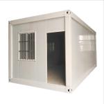 Rock Wool Sandwich Panel Q235 Steel Detachable Container House 20ft