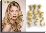 Full Ends Virgin Human Hair Grade 6A Virgin Hair Extension Blonde Color