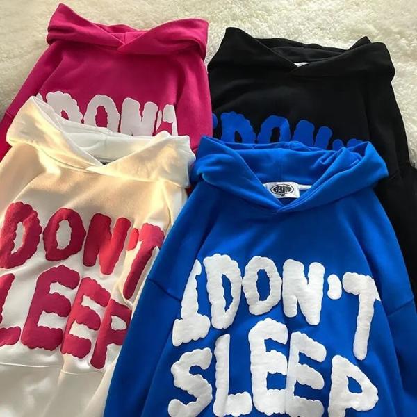 Custom High Quality 3D Puff Printing Hoodie Heavy Weight 100% Cotton Pullover