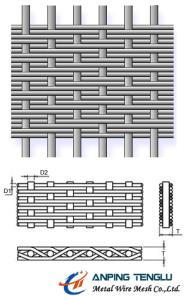 China Standard Type of SS304(L) &amp; SS316T(L) Twilled Dutch Weave Wire Cloth factory