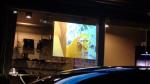 Holographic Back Widnow Rear Projection Film Transparent Self Adhesive 5 Years