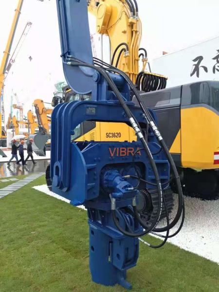 2300 Kg Highly Efficient Hydraulic Pile Driver , Vibratory Hammer Pile Driver
