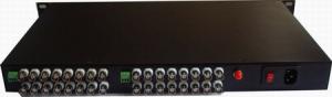 China 32 channel Fiber optic Video Multiplexer,sinlgemode,FC or SC,20KM factory