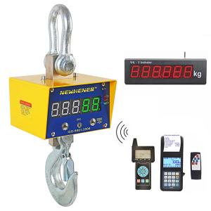 China Industrial Lifting Digital Hanging Crane Scale Wireless Remote Display 500kg factory
