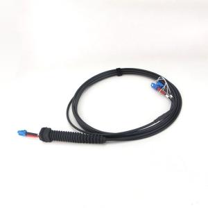 China NSN Boot Compatible Nokia Armor jumper LC LC Armored Fiber Optic Cable factory