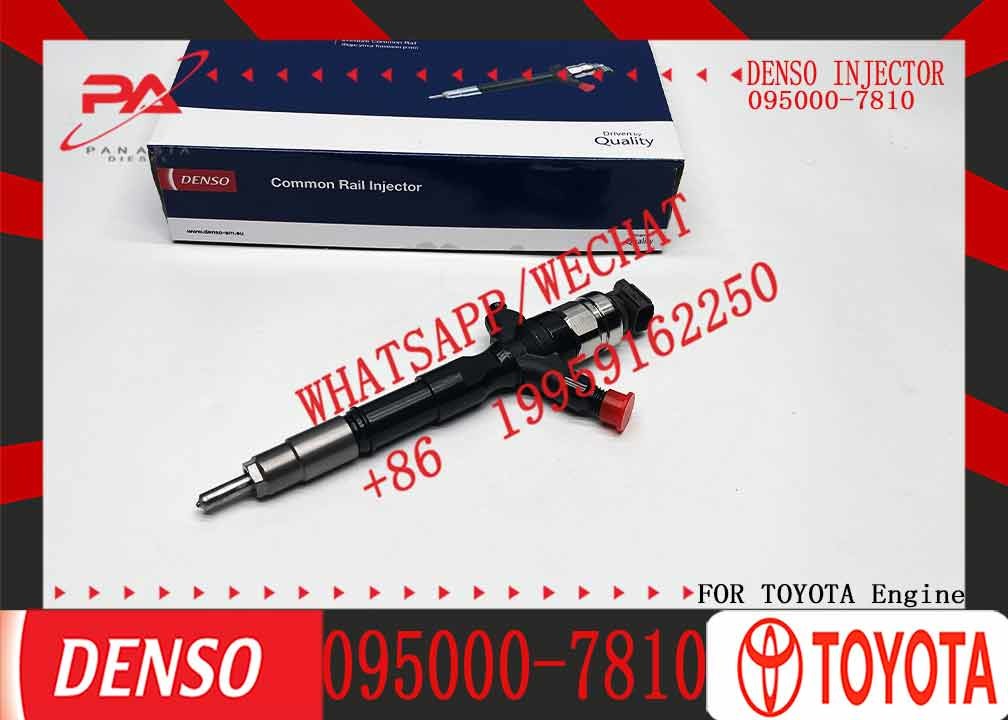 Low price Injector 095000-7820 095000-7810 23670-30290 23670-30120 23670-30230/39165 23670-39166/39225 for T0Y0TA1 1KD-F