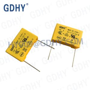 China 0.001uf 310VDC X2 Metalized Polyester Film Capacitor Box Shape factory