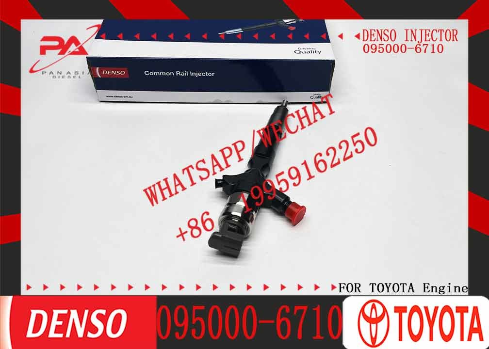 New Diesel Common Rail Injector 095000-6710 095000-7010 23670-30120 23670-39165 23670-39166 23670-39225 23670-39265 2367