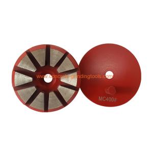 China Quick Change Double Button Segments concrete grinding tools for concrete grinder factory