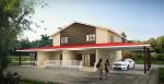 Modern Prefab Steel Structure Commercial Building Aesthetic Appeal