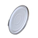 51cm Round Drum Lids White Plastic Lid For Fiber Drums And