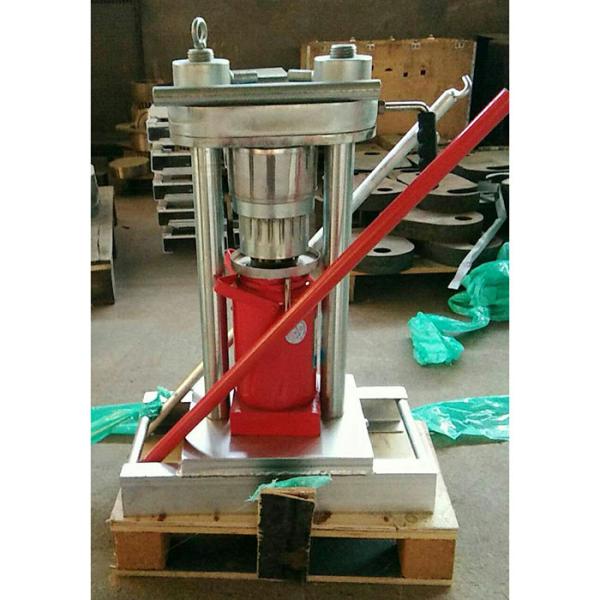 1PH 220V Hydraulic Cold Press Oil Machine , 0.75kg/Batch Mustard Oil Mill
