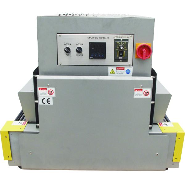 China Table Top Shrink Wrapping Machine , Recirculating Hot Air Shrink Tunnel factory