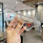 Transparent Cell Back Cover For iPhone 14 Pro Max TPU Phone Case Support