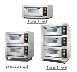 China Electric Baking Oven Standard Cleaning Gas Range For Pizza factory