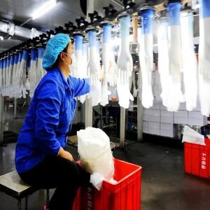 China Disposable Nitrile Glove Manufacturing Machine Medical Latex factory