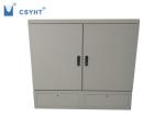 Outdoor Fiber Optic Cross Connect Cabinet 576 FO With Splice Tray Inside