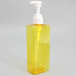 China PET 24mm 250ml Cuboid Empty Plastic Shampoo Bottles factory
