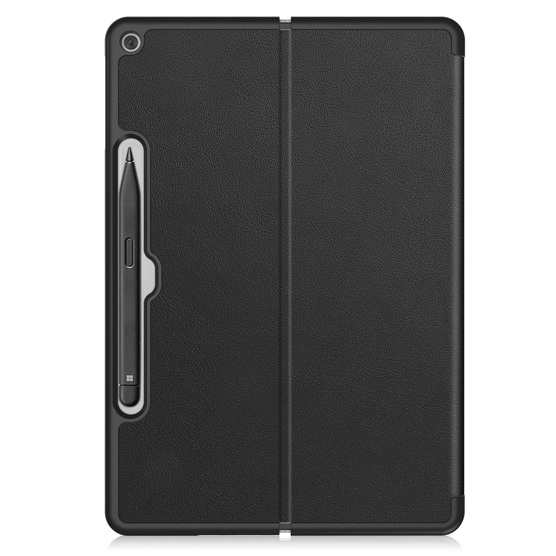 Custom Tailored Leather Texture Folio Case for Microsoft Surface Go 1 2 3 4 10.5" Stand Anti-Drop Protective Cover with Pen Slot