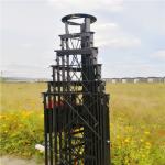 Hand Winch 6M 4 Sections Telescopic Guyed Lattice Tower