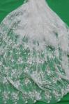 hot sale fashion embroidery lace fabric for wedding dress