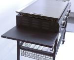 Steel Commercial Flat Top Grill Plancha Gas Grill with 2 Sides Piezoelectric