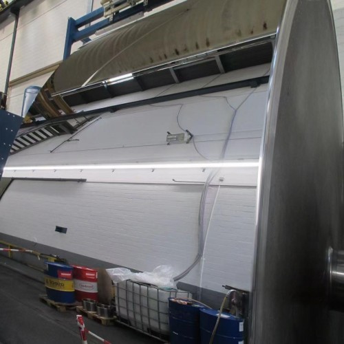 China BOPP Film Production Line Chill Roller with Double Shell Construction and High Efficiency Heat Exchange factory