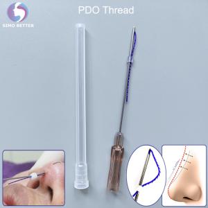 China Lifting Nose PDO Thread Cog Spiral Needle Dissolvable Suture For Skin factory