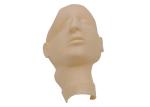 Flexible 3D Silicone Tattoo Practice Skin Face Mask , Easy To Wash