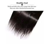 Transparent Hd Lace Frontal 13X4 Lace Front Human Hair Pre-plucked Natural