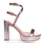 Nude Patent ODM Double Strap Platform Sandals Size EUR 35-40 Customized