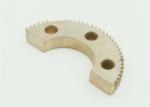 Half Gear Of Auto Part Metal Casting Products , CNC Machining Parts