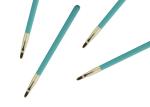 Long Handle Golden Ferrule Blue Long Lasting Lip Liner Used With Lipsticks