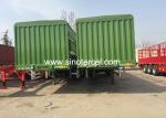 2 Axle Fence Semi Trailer 30 Tons Semi Container Trailer