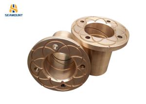 China Centrifugal Casting Flanged Bronze Bushings Long Working Life factory