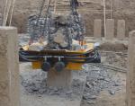 Head Cutter Hydraulic Excavator Pile Breaker Machine For Construction Foundation
