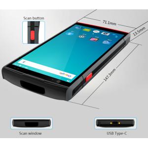 China Bluetooth GPS Rugged PDA Android Industrial Handheld Terminal Scanner factory