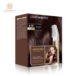 Long Lasting Hair Colouring Comb Mild Formula Plant Dyeing GMPC ISO