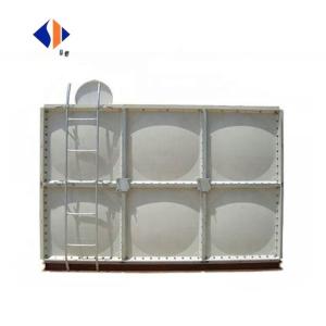 China Depends on Capacity 10000 Litres Galvanized Iron Water Tank for Rain Water Harvesting factory