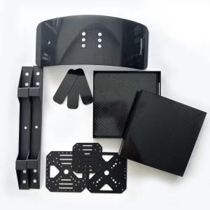 Custom forged CNC cutting heat resistant carbon fiber sheet 0.3mm