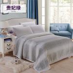 Luxury Solid Color Flannel Bed Blanket , Thick Reversible Flannel Blank Anti -