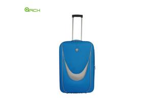 China Economic 600D Polyester Trolley Case Soft Sided Luggage with Skate Wheels factory