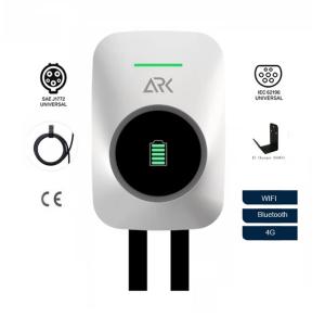 China CE Smart Home Wallbox Ocpp1.6 Slow Electric Car Charger Single Phase 7kw factory