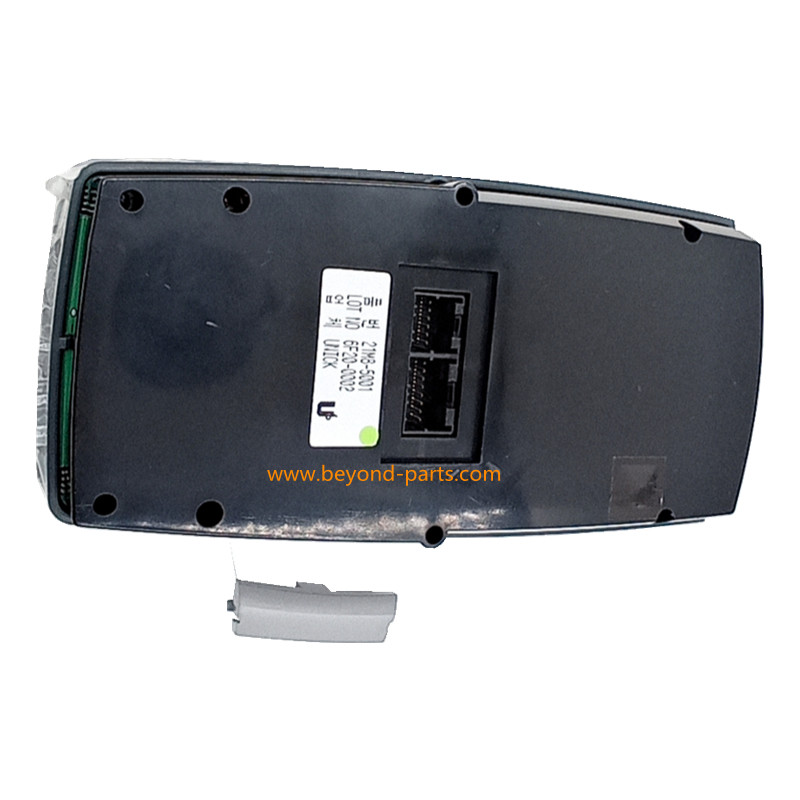 Hyundai R55-7 Excavator Spare Parts Monitor Cluster Gauge Panel 21M8-5001