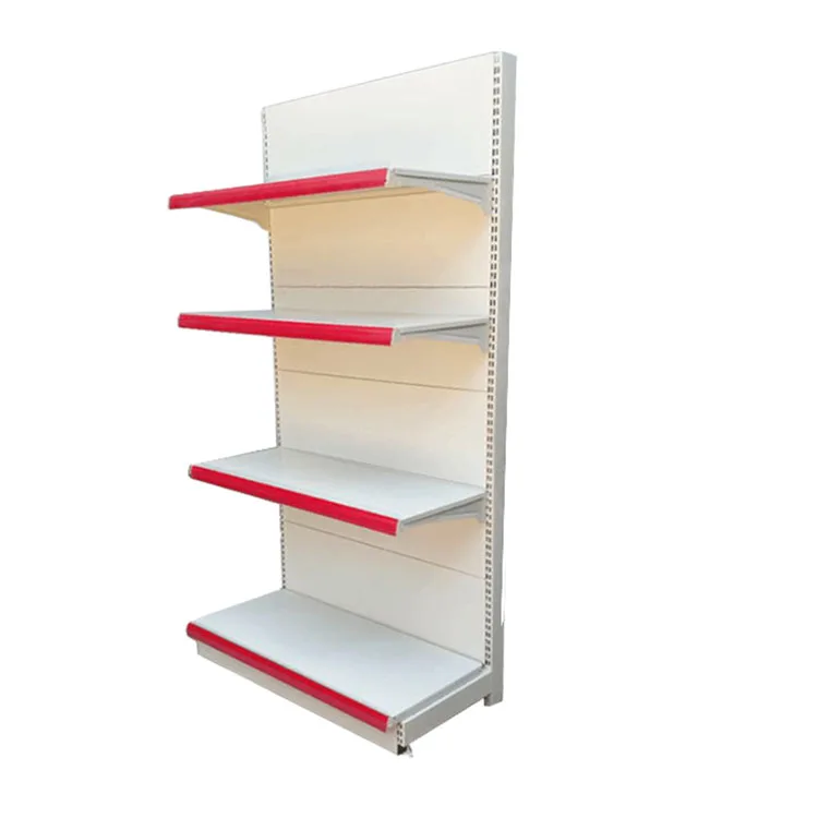 Heavy Duty Iron Metal Retail Shelf Display Supermarket Gondola Shelving Rack shelves