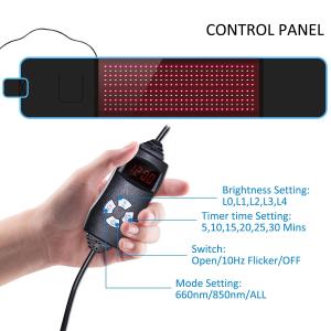 China 12V 2A Full Body Red Light Therapy Device Pigment Removal Red Light Therapy Belt factory