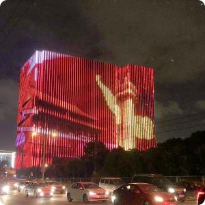 China Scenic Spots LED Point Lights 6000K For Cast Screen Advertising factory